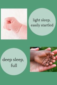 How to tell if baby is full by their hands